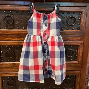 Baby Gap Red/white/blue dress size 3 years
